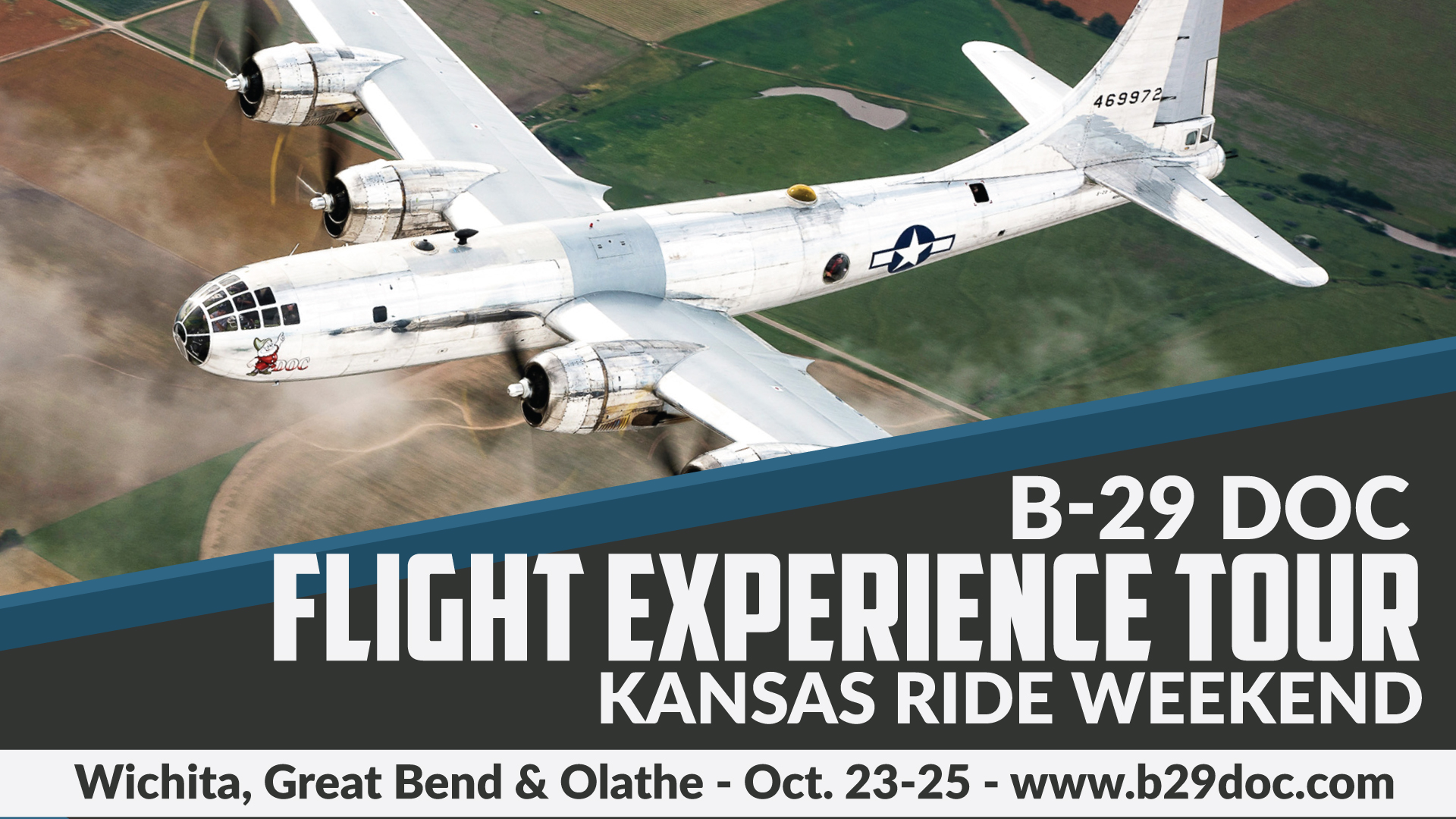 UPDATE: Weather Impacts B-29 Doc Tour Stop In Olathe; Tour Stops In ...