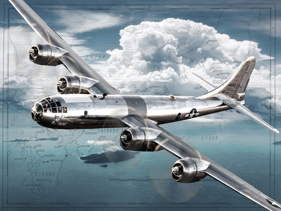 Poster: B-29 Doc Pacific - B-29 Doc