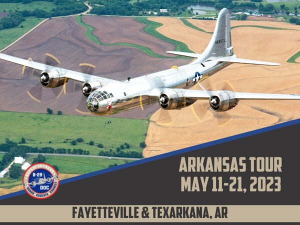 B-29 Doc in Fayetteville and Texarakana: May 11-21, 2023