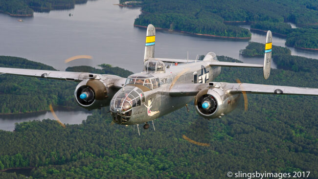 B-25 Miss Mitchell Ride Weekend In Wichita